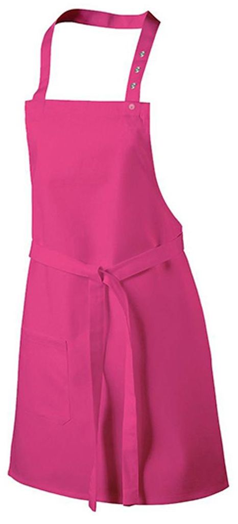 Exner - Unifarben-Schürze für Kinder LT4956 (Einheitsgröße) (Leuchtend Pink)