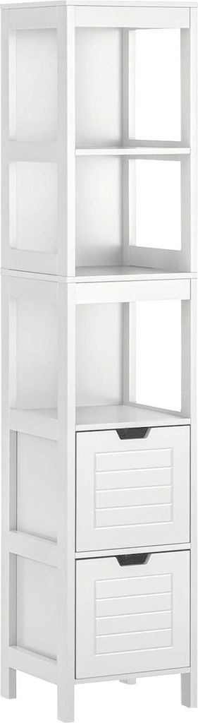 osoltus Badschrank Hochschrank Badregal Hampton 144 cm Holz Produktbild 