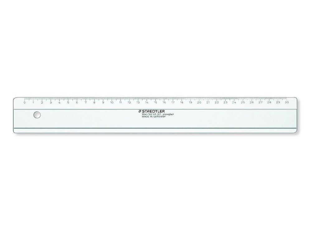 STAEDTLER Lineal 30cm Plexiglas Obrázek produktu 