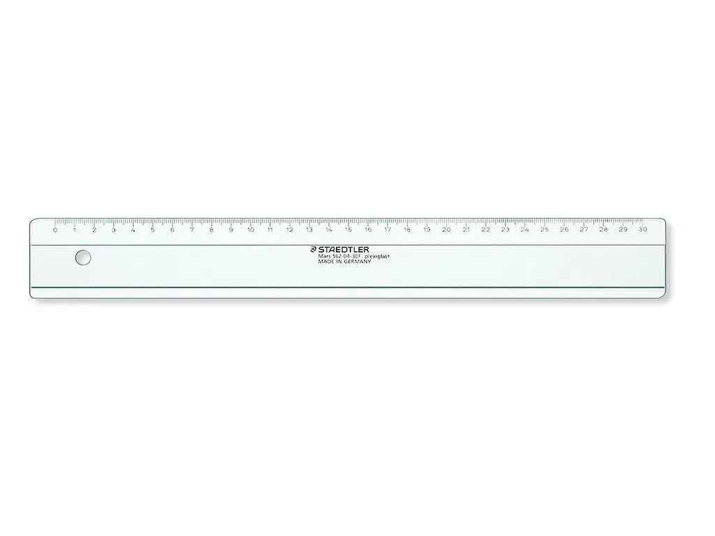 STAEDTLER Mars 562 Riga 30cm Plexiglas Professionale Disegno Tecnico