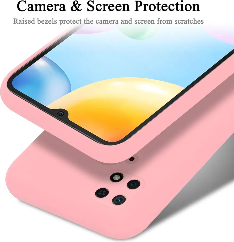 Cover TPU Cadorabo per POCO C40 / Redmi 10C Rosa | Protezione Slim - 4