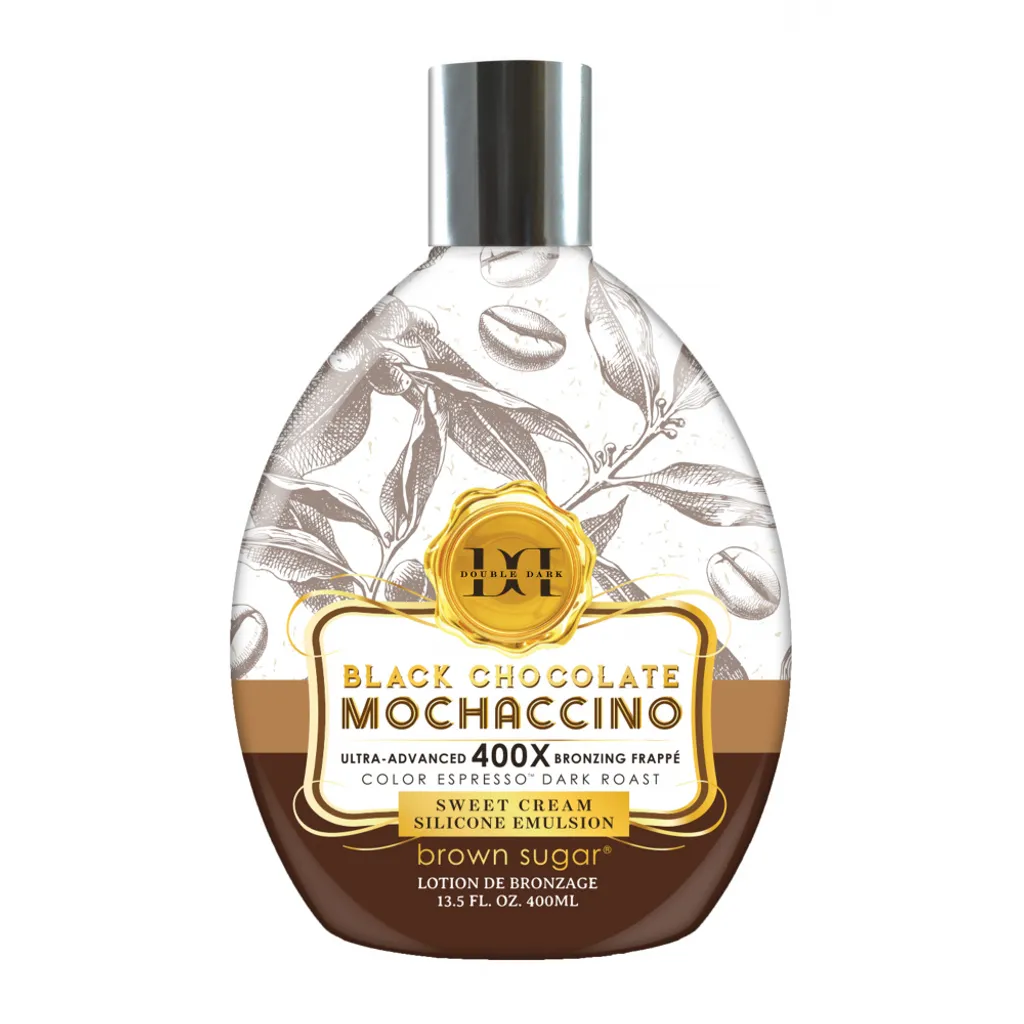 Sucre Brun Double Dark Chocolat Noir 400 ml : Fini le café fade ! [400X]