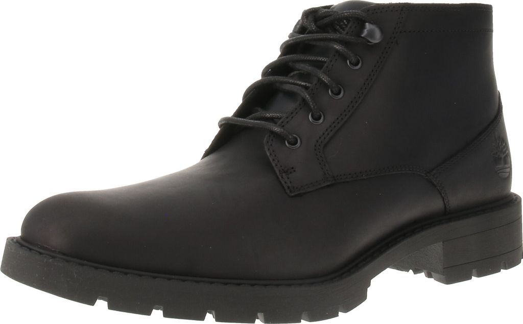 Timberland TB0A29760011 Elmhurst Mid Lace Up Chukka Boot - Herren Boot - 1-Black, Größe:44 EU