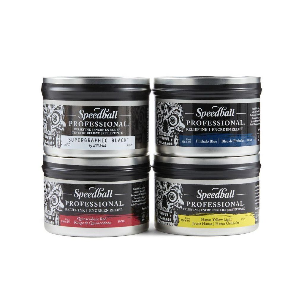 Speedball Professional Relief-Farbset