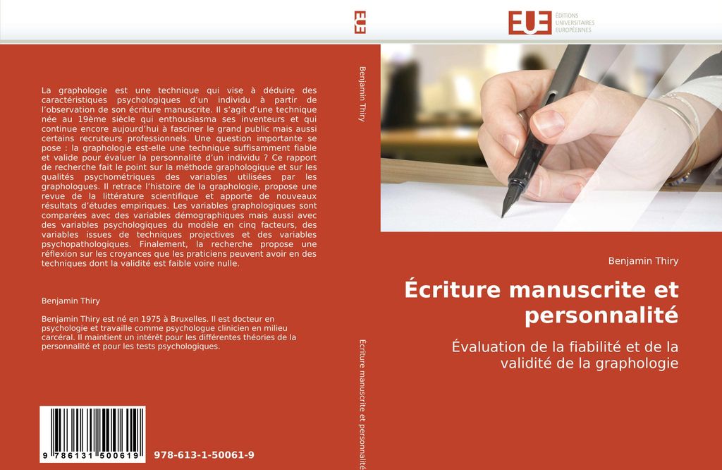 Écriture manuscrite et personnalité