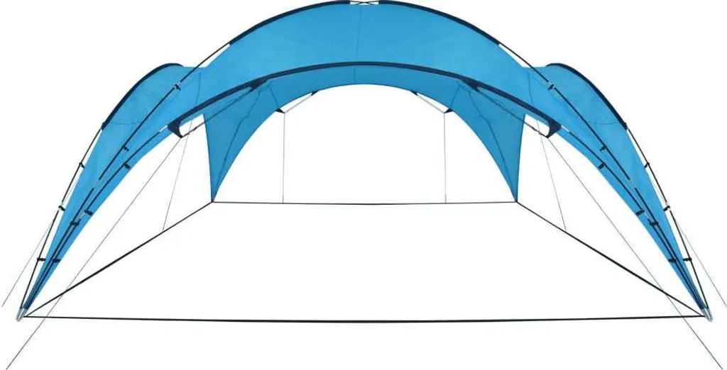 Tente de jardin dôme événementielle 450x450 cm pour réception et loisirs