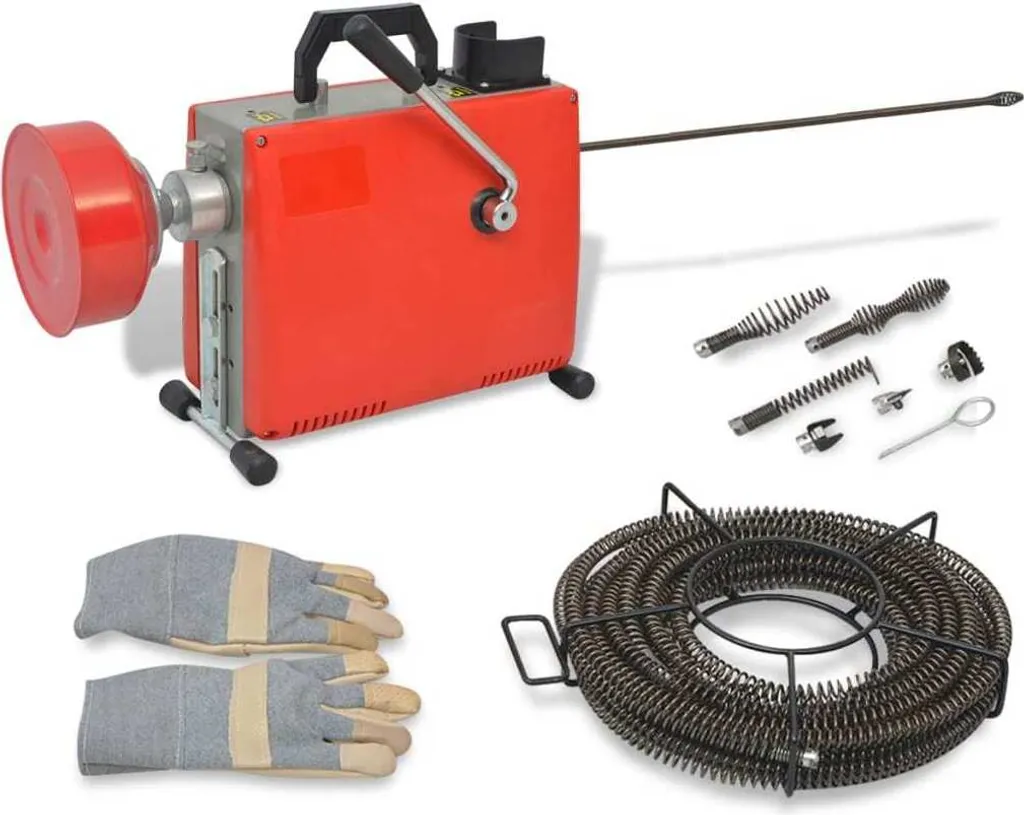 Machine à nettoyer les tuyaux et égouts bouchés pour plomberie