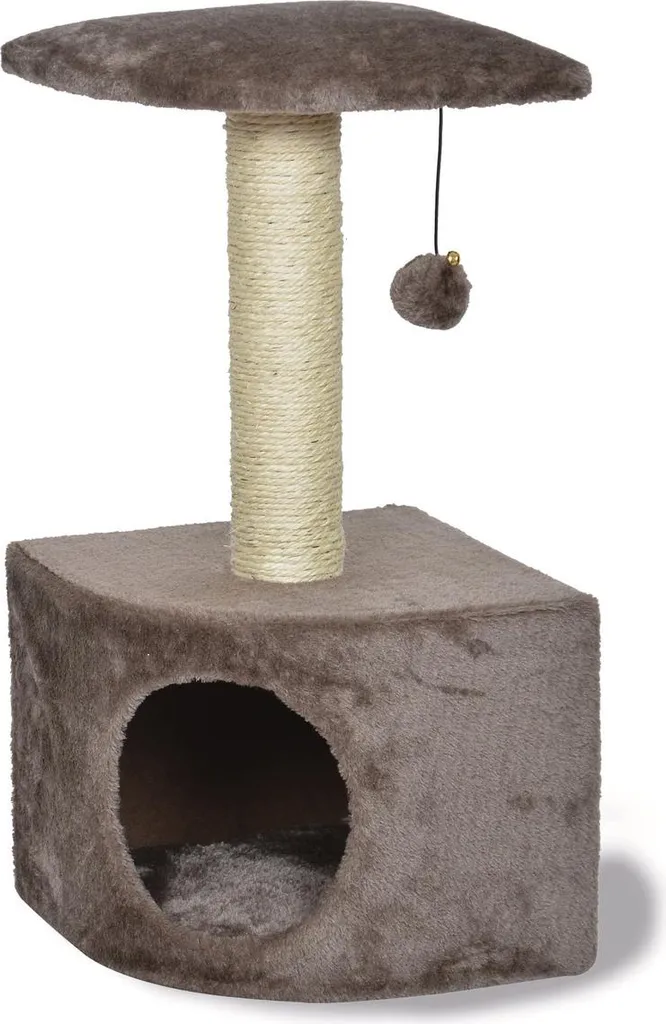 Arbre à chat d'angle discret Duvo+ Bessie pour petit appartement