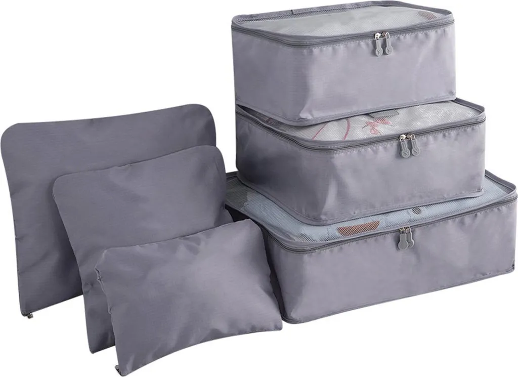 Cubi Organizzatori Valigia 6 pz | Borsa Viaggio Impermeabile Premium