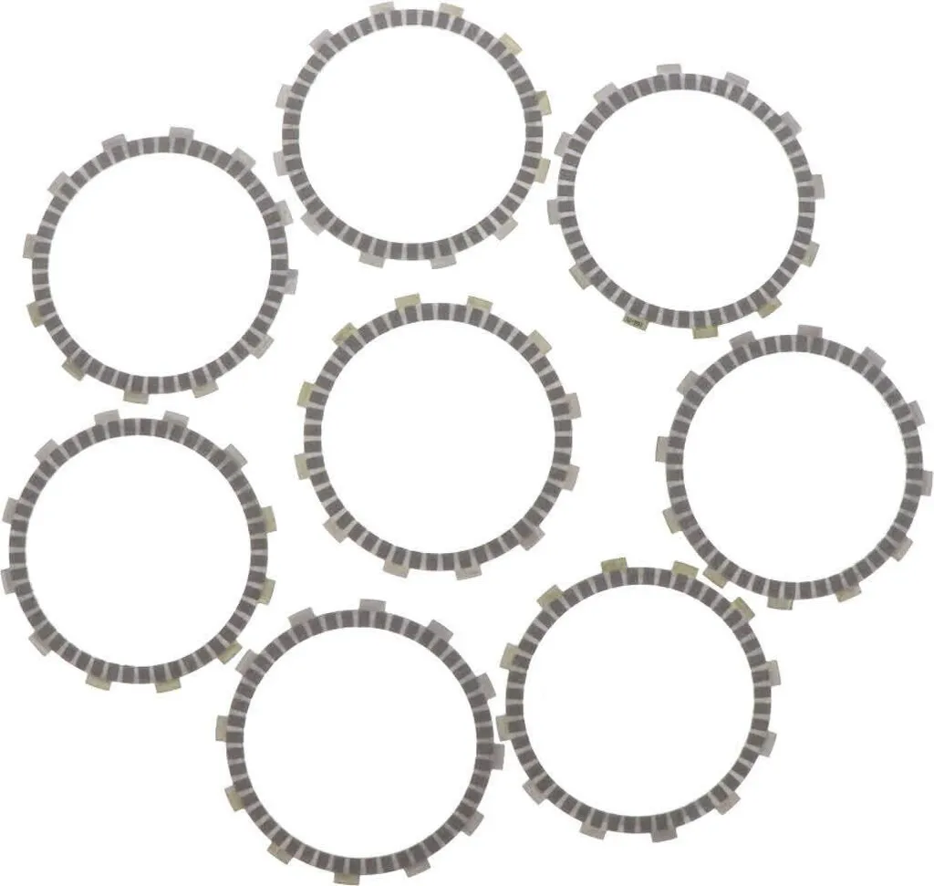 Disques d'embrayage garnis TRW MCC517 pour moto Husqvarna 8 pièces