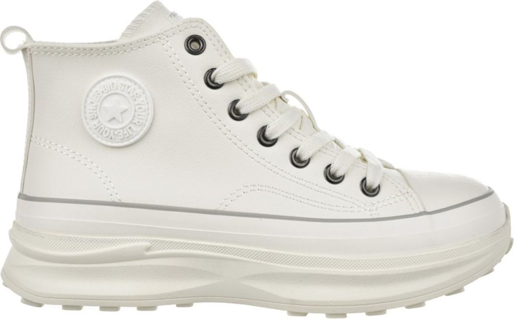 Damen Plattform Sneaker Big Star OO274064 Weiß 41