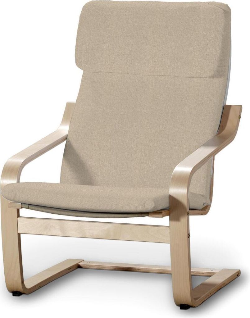Dekoria Bezug für Poäng Sessel I, beige, Sessel Poäng