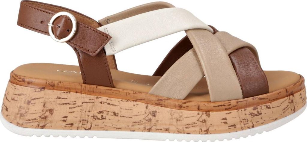 Gabor 82.743 Damen Sandalette - Riemchen Sandalen braun NEU