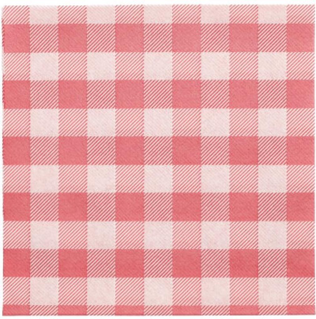 PAPSTAR 88762 PAPSTAR Motiv-Servietten "Vichy Karo", 330 x Immagine del prodotto 