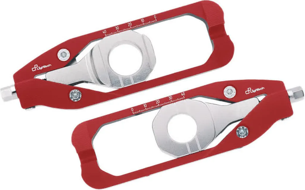 Régulateur de chaîne LighTech rouge pour Yamaha R1 : Précision racing