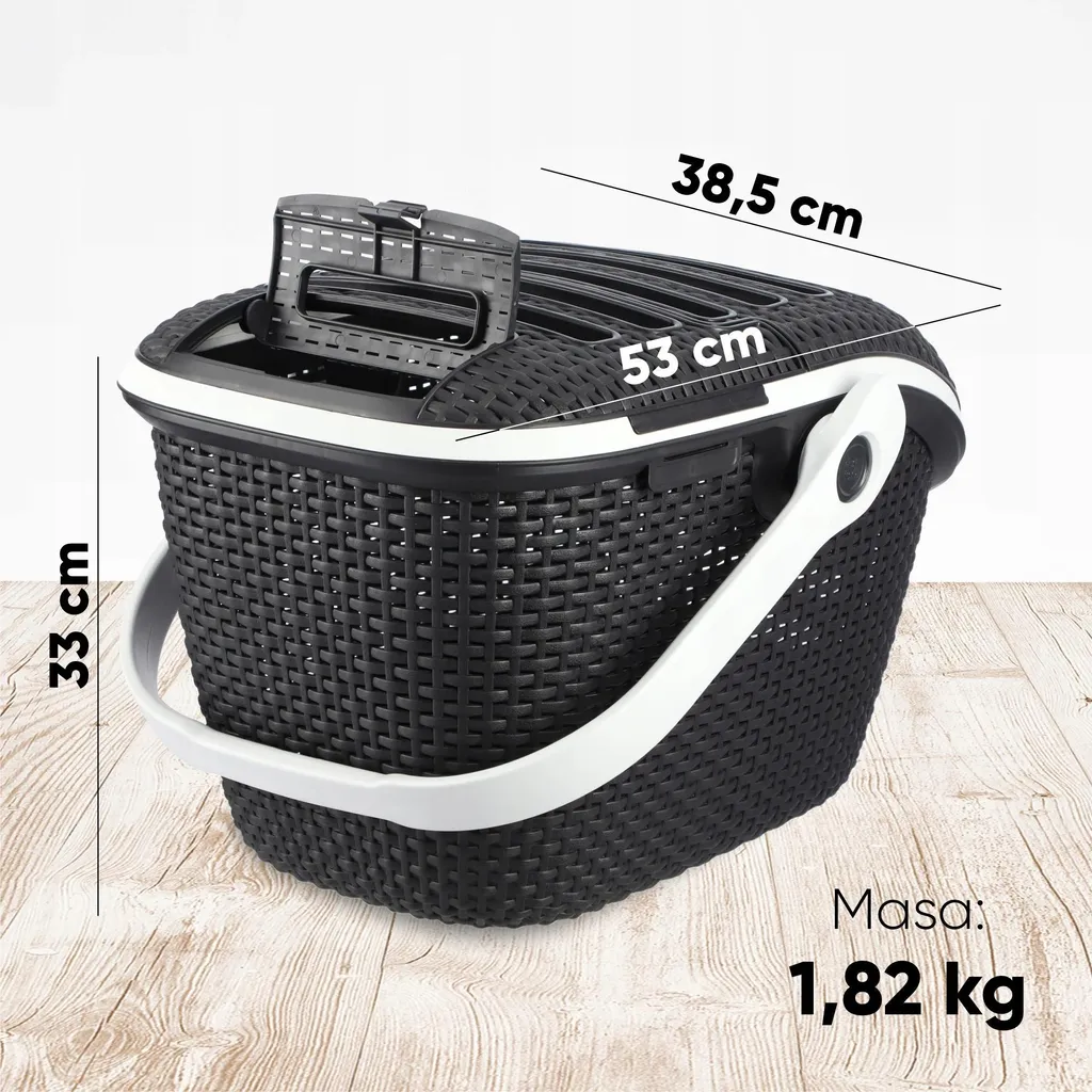 Cage de transport animaux à fermeture rapide clipsable taille Medium