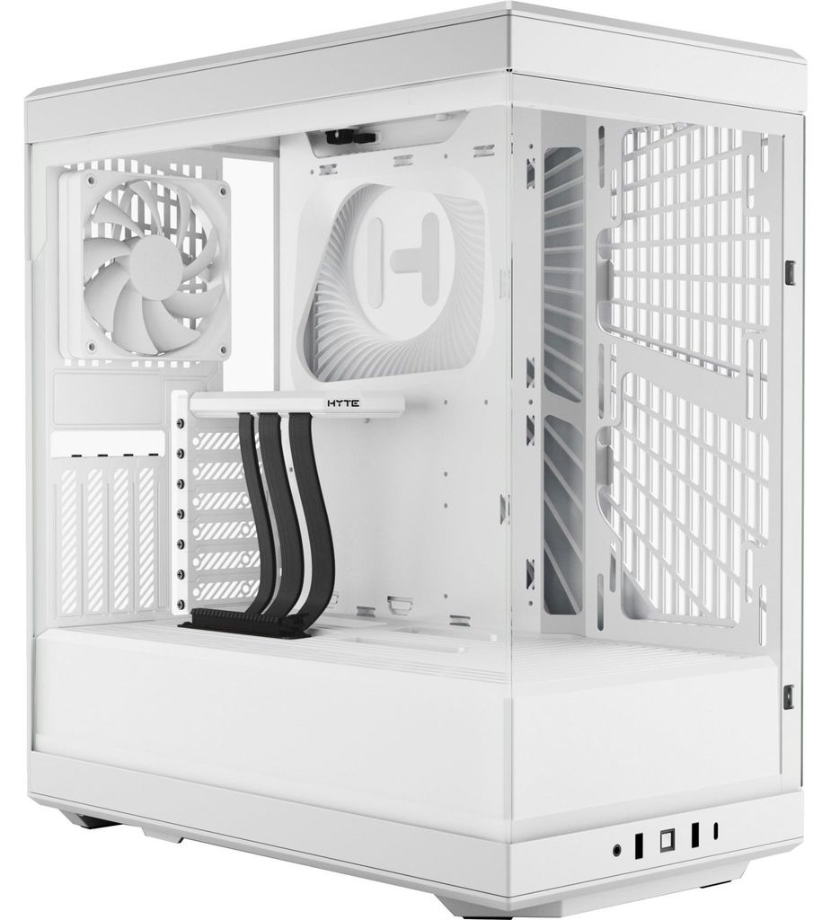 HYTE Y40 Snow White , Tower-Gehäuse, (Tempered Glass)