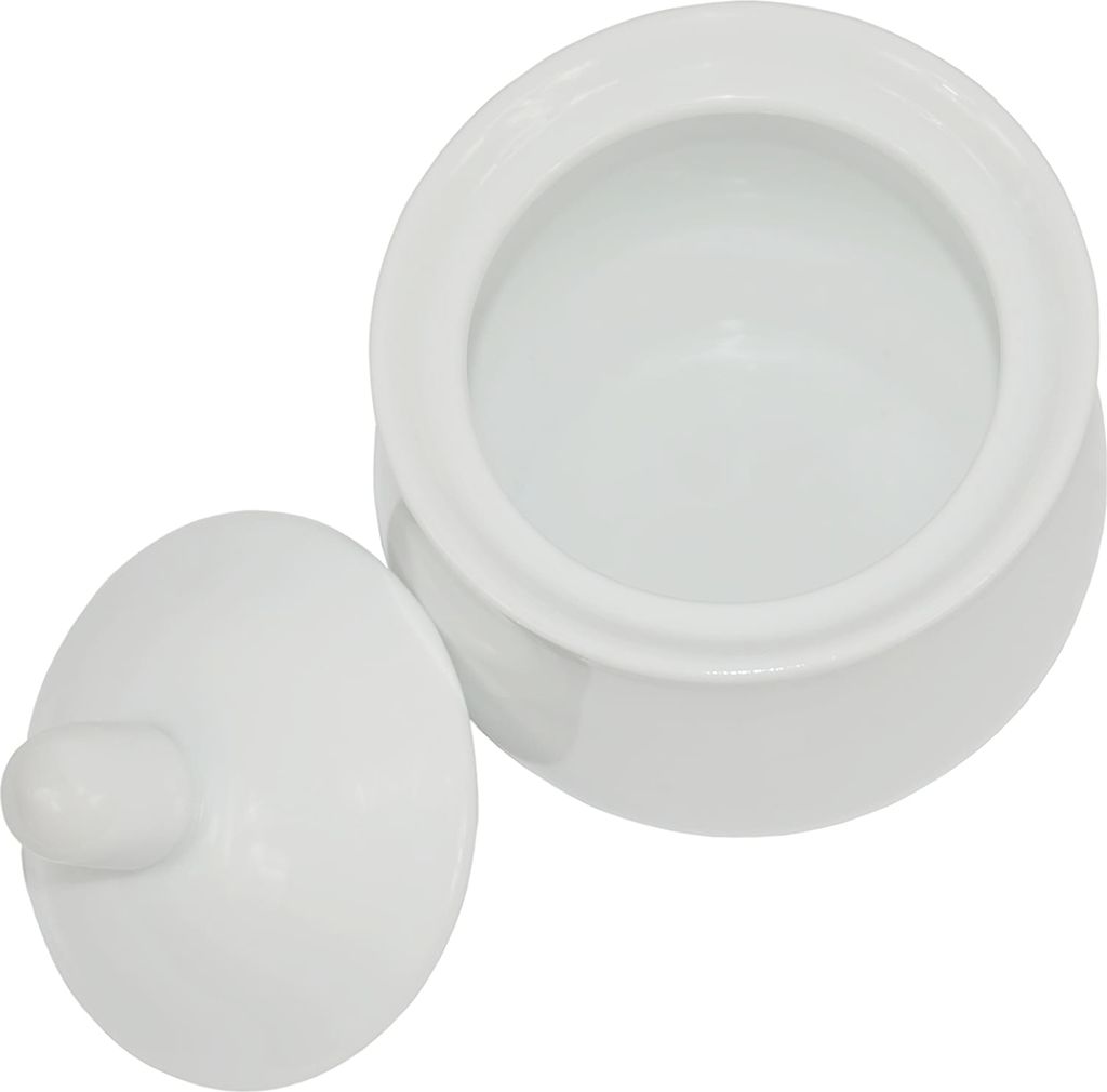 Milchkännchen & Zuckerdose Set Mit Tablett – Keramik Vintage Design – Inkl. Löffel & Deckel – Für Kaffee & Tee