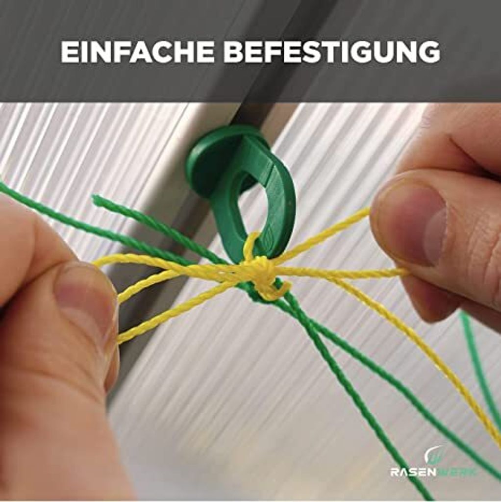 RASENWERK® - Ranknetz 2x3,5m Rankhilfe mit großen Maschen - Produktbild 4