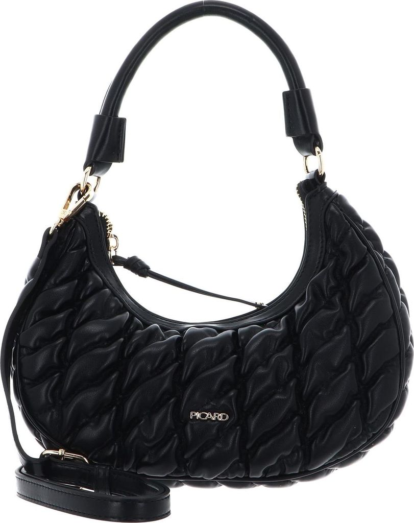 PICARD Umhängetasche Schultertasche Finesse Hobo Bag Schwarz