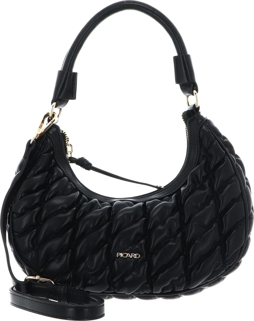 Sac épaule noir Picard Finesse Hobo Bag - Idéal pour le travail et ville