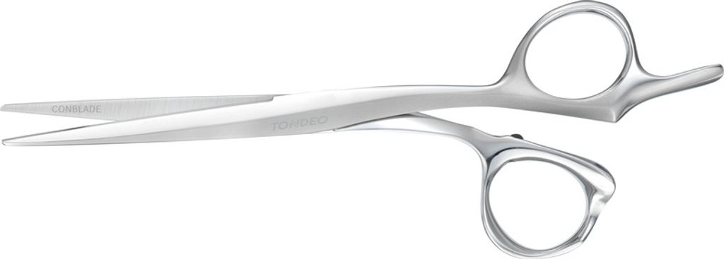 Tondeo Zentao Friseurschere 5.5 Zoll Schwarz, Titan-beschichtet, Dolchblatt-Klinge