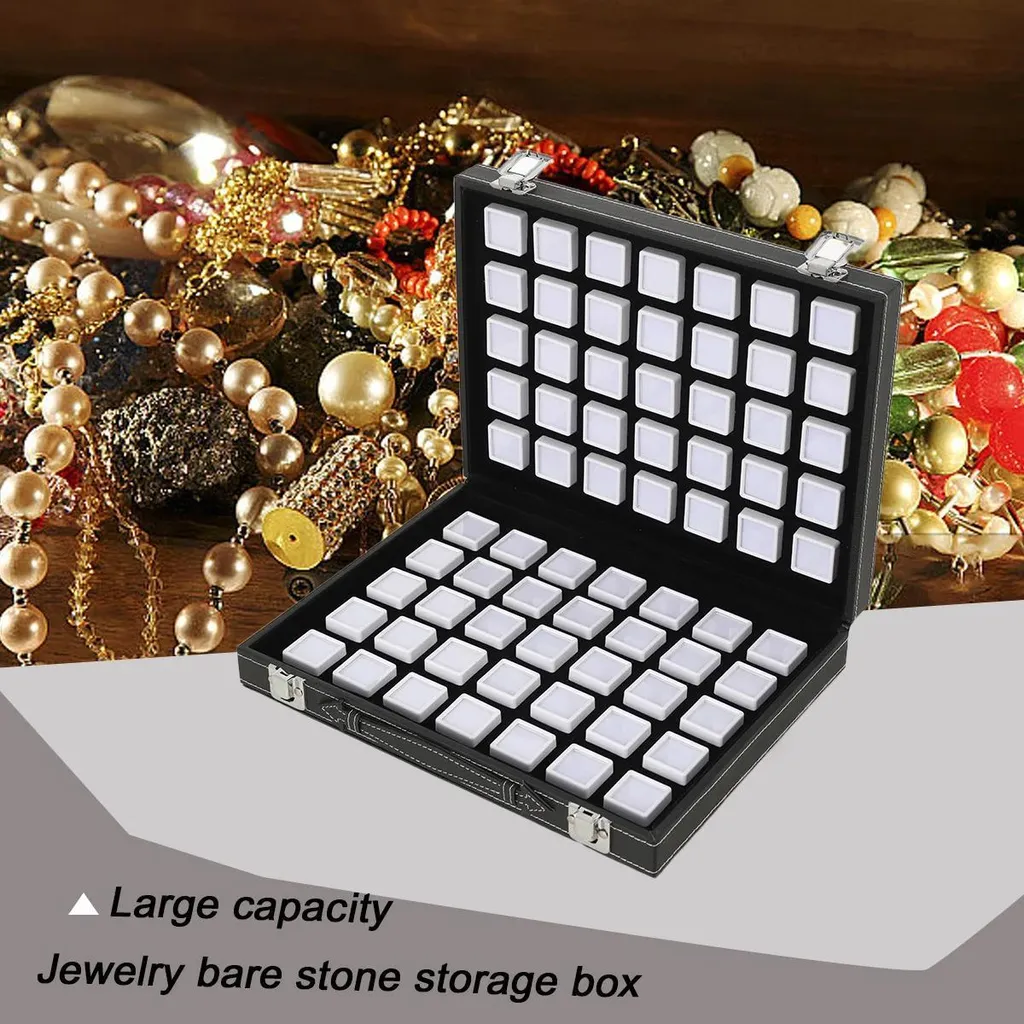 Boîte de rangement bijoux portable - Format compact ABS - Série Nomade S - 5