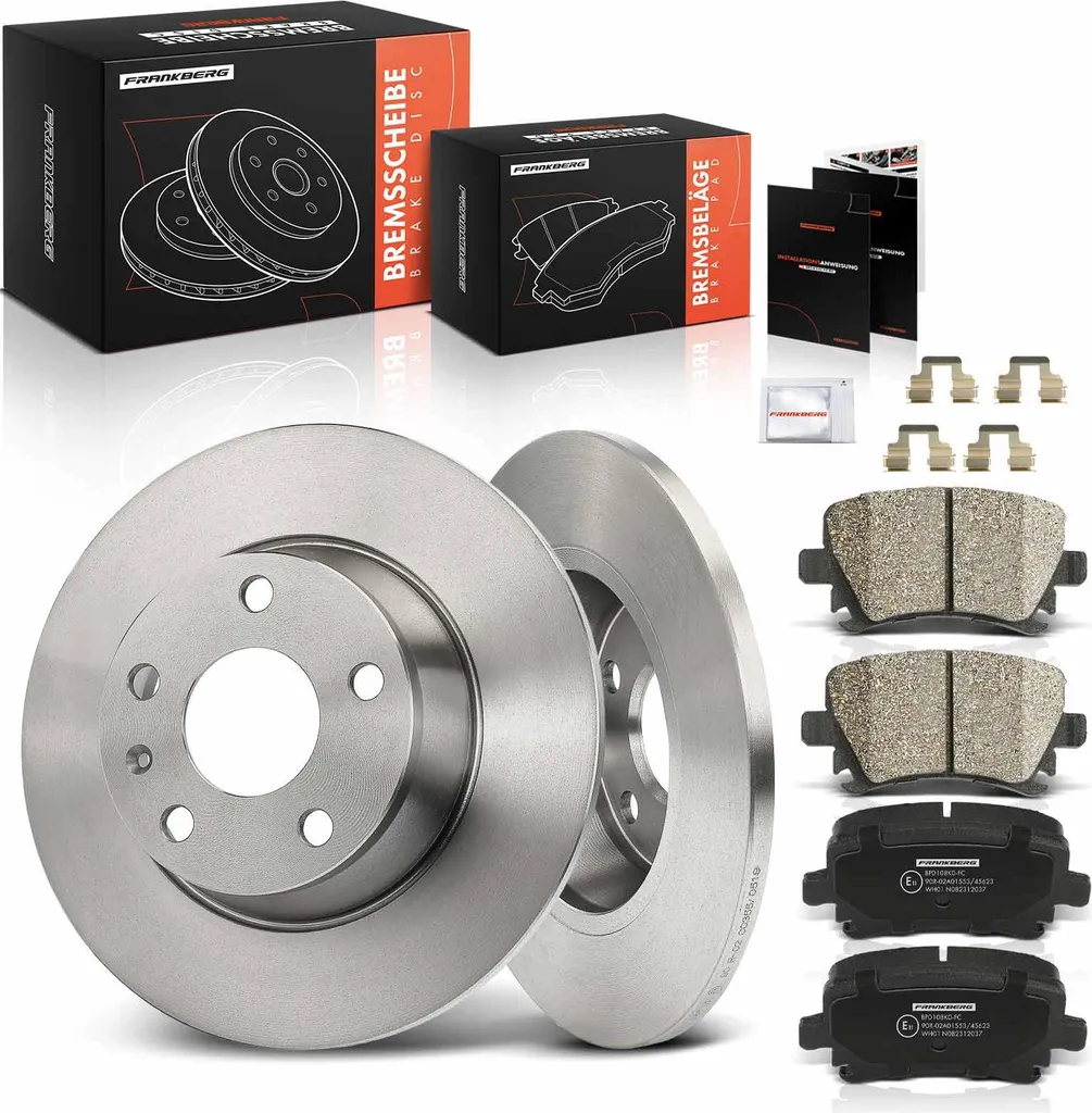 Éliminez les Vibrations : Kit Disques et Plaquettes Arrière Audi TT