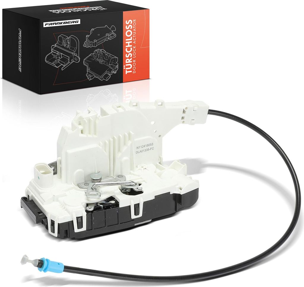 Frankberg 1x Türschloss Fahrzeugheckklappe für VW Crafter 30-35 Mercedes-Benz Sprinter 3,5-T B906
