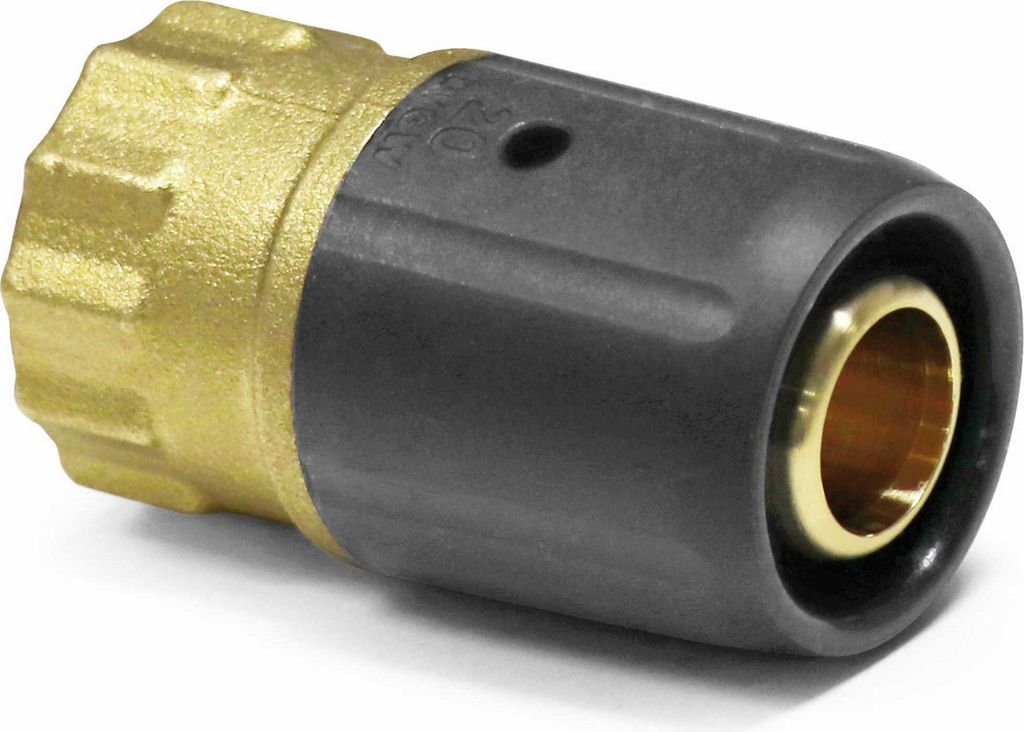 Pipetec Steckfitting, Übergang mit Innengewinde 20 x 2 mm - 3/4" für Alu-Verbundrohr