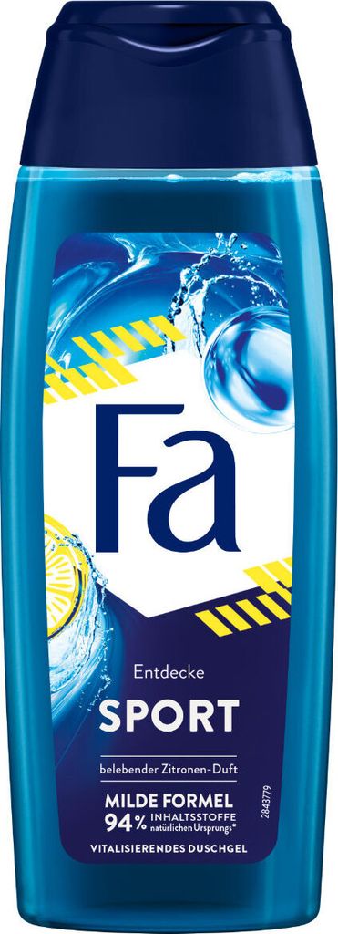 Fa Duschgel Sport belebender Zitronen Duft vitalisierend for Men 250ml