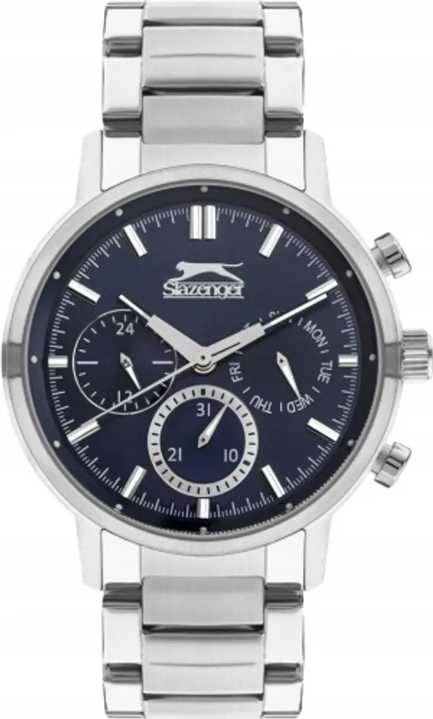Montre homme Slazenger bleu marine : confort et lisibilité