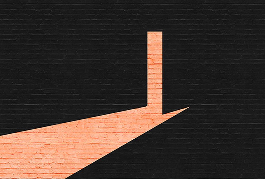 Tadessi Fototapete | Steinoptik | 4.00 m x 2.70 m | Orange | Schwarz | Wandbild | Digitaldruck