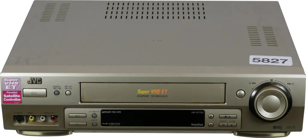 JVC HR-S7700 : Corrigez les images instables de vos vieilles VHS S-VHS