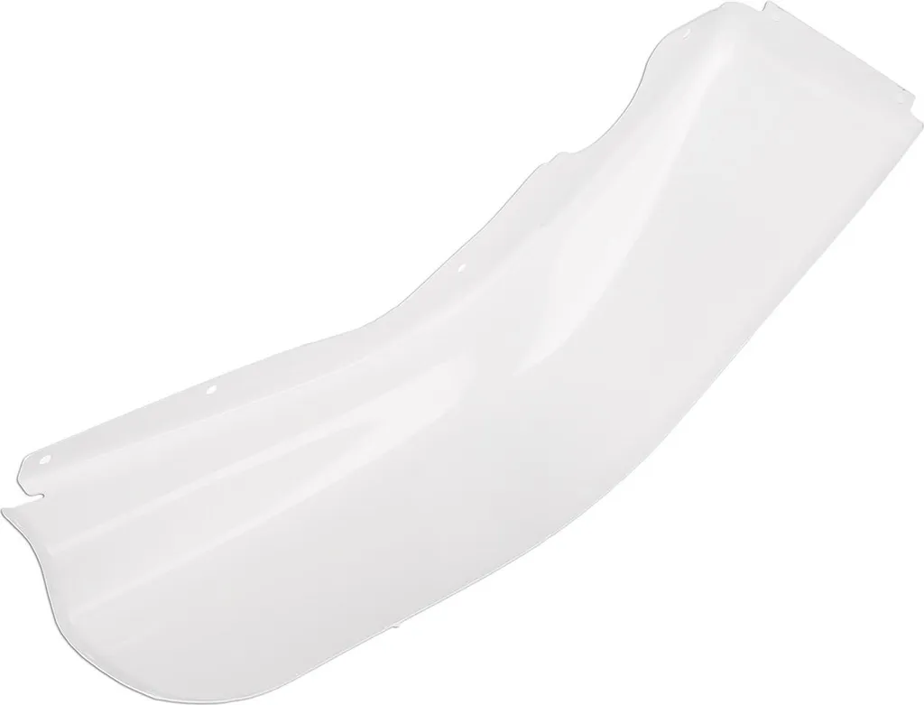 Tablier de protection jambe gauche pour Simson SR50 SR80 blanc RAL - 3