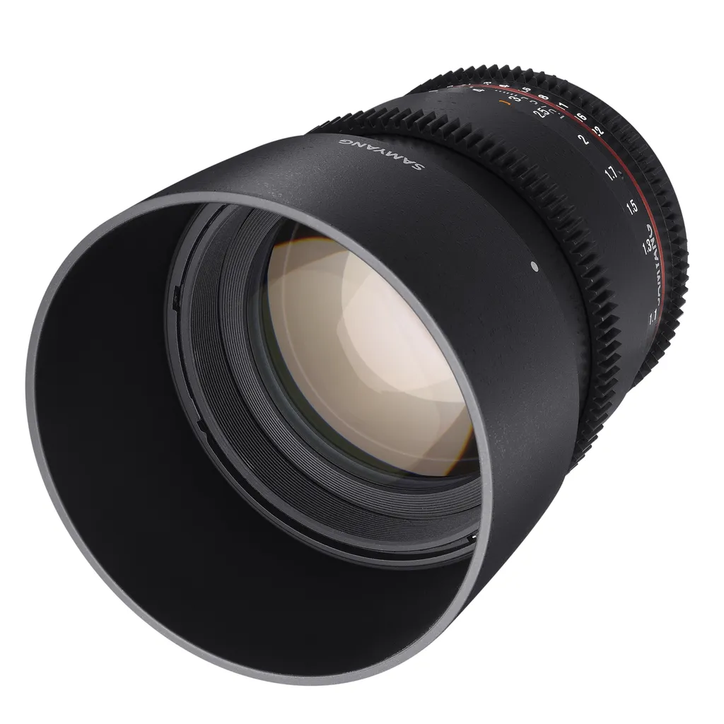 Objectif vidéo Samyang 85mm T1,5 pour le portrait cinématographique