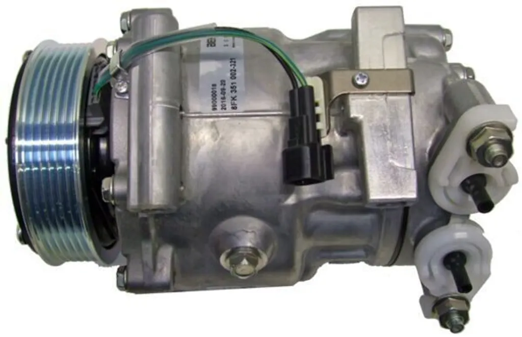 Compresseur de climatisation 12V Ø 120 mm MAHLE - Qualité Origine - 7