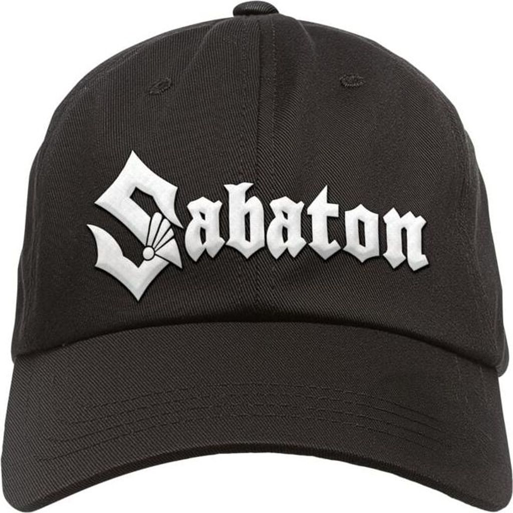 Sabaton Cap Uni Metal-Kids - Logo schwarz S