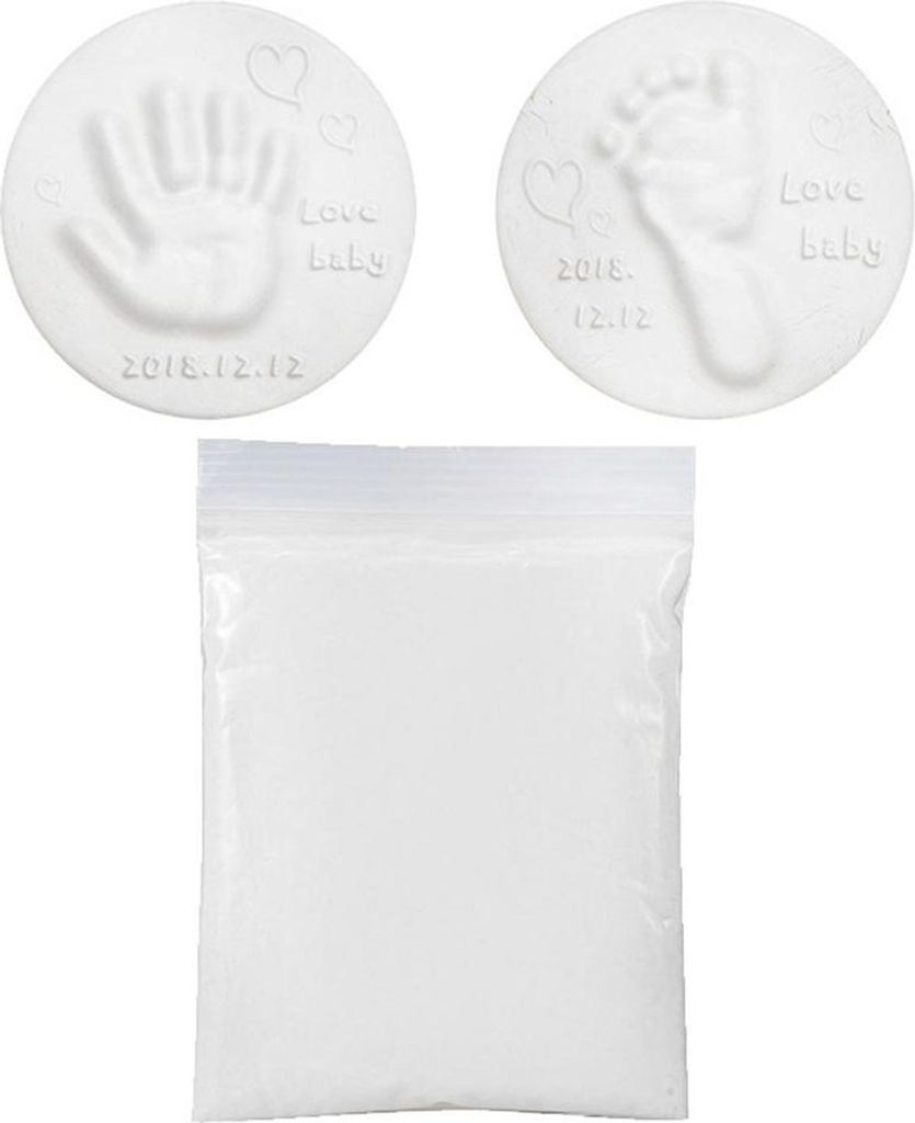 DIY Baby Care Hand Foot Inkpad Handabdruck Fußabdruck Fingerabdruck 7 Farbe Weiche Ton flauschige Schaumstoffversorgungen Antistress Kinderspielze...