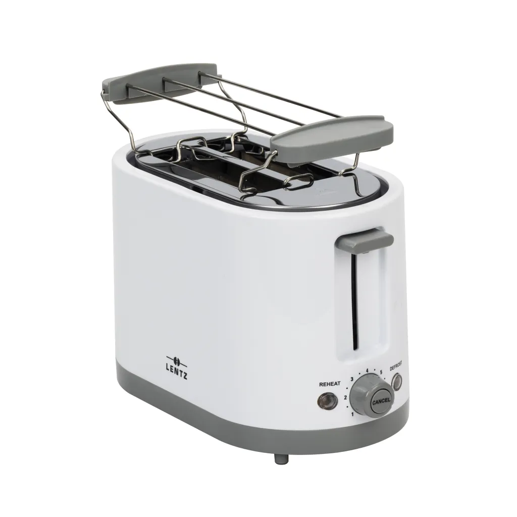 Tostapane Bianco Ribelli 750 Watt: Scongela e Scalda Panini per Casa