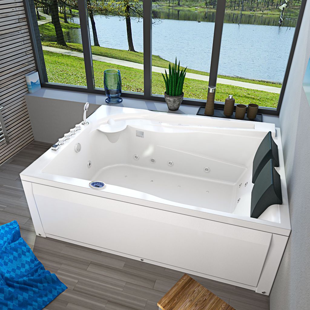 Whirlpool Pool Badewanne  Wanne W12H-C-SC 180x135cm Produktbild 