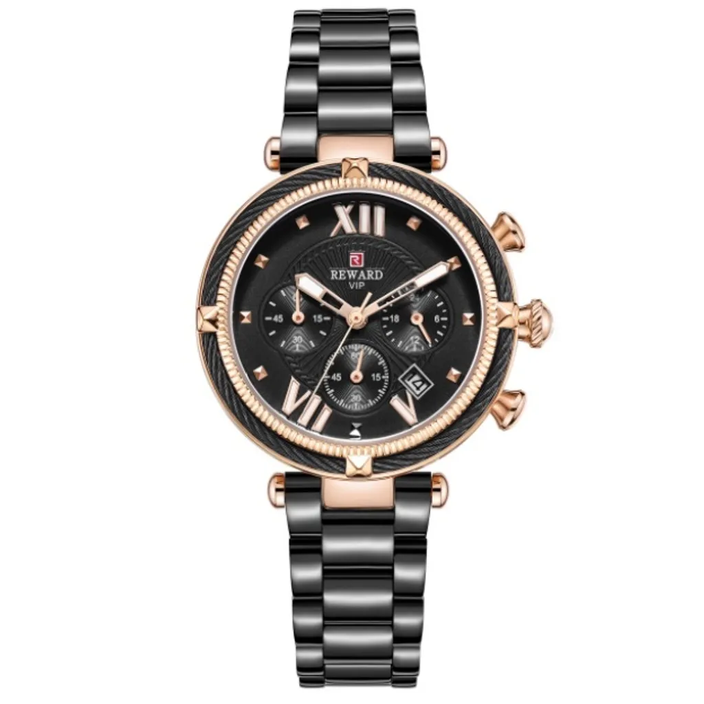 Regala un Sogno: Orologio REWARD Lenia Donna Nero Elegante