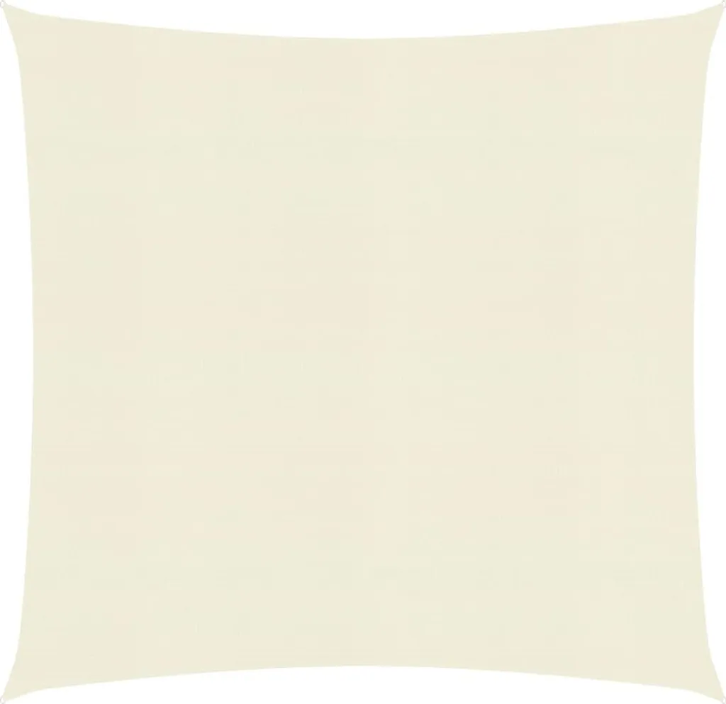 Vela Ombreggiante 5x5m Crema HDPE 160g/m² | Design Esterno Moderno UV Block