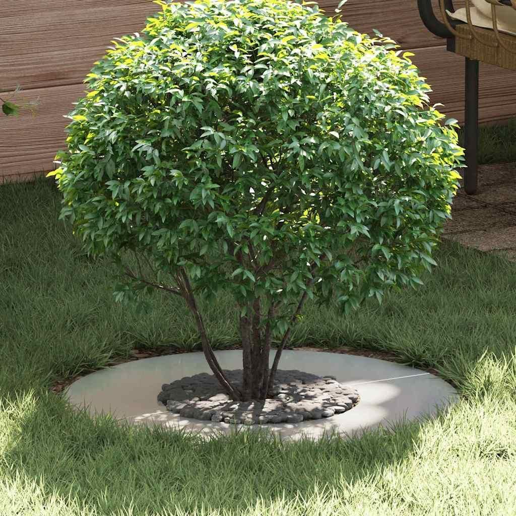 HOMMIE geeignet für flachen Baumring Silber Ø30 / 60cm Verzinkter Stahl Promotion672117 - Beete