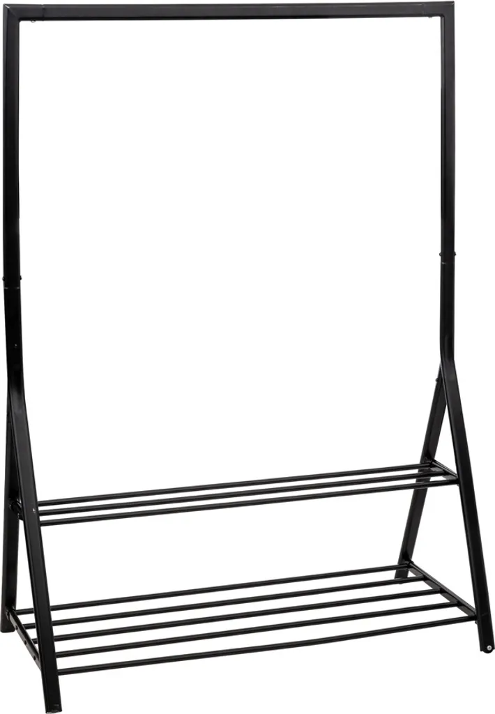 Eazy Living Portemanteau Dunkerque Noir en Métal - Design Industriel 170cm