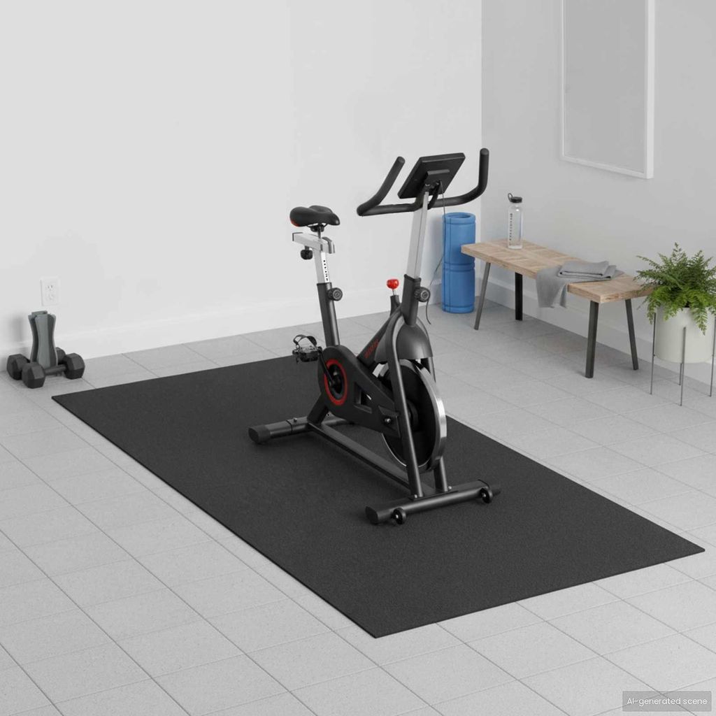 "Schlussverkauf" Sportschutzmatte - VIDAXL - Schwarz 120x60x0,6 cm PVC C17816
