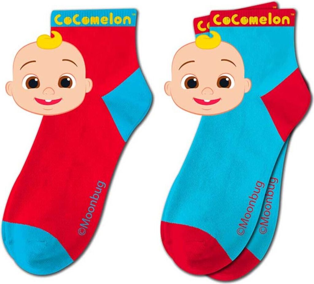 Cocomelon Söckchen 2er-Pack Kinder Socken 23/26