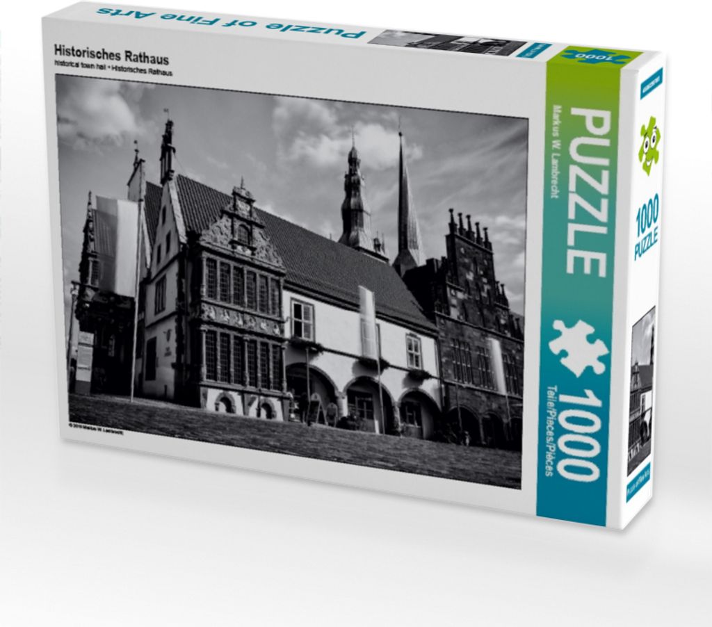 Calvendo Historisches Rathaus 1000 Teile Puzzle quer 640x480mm, W. Lambrecht Markus; 7369283