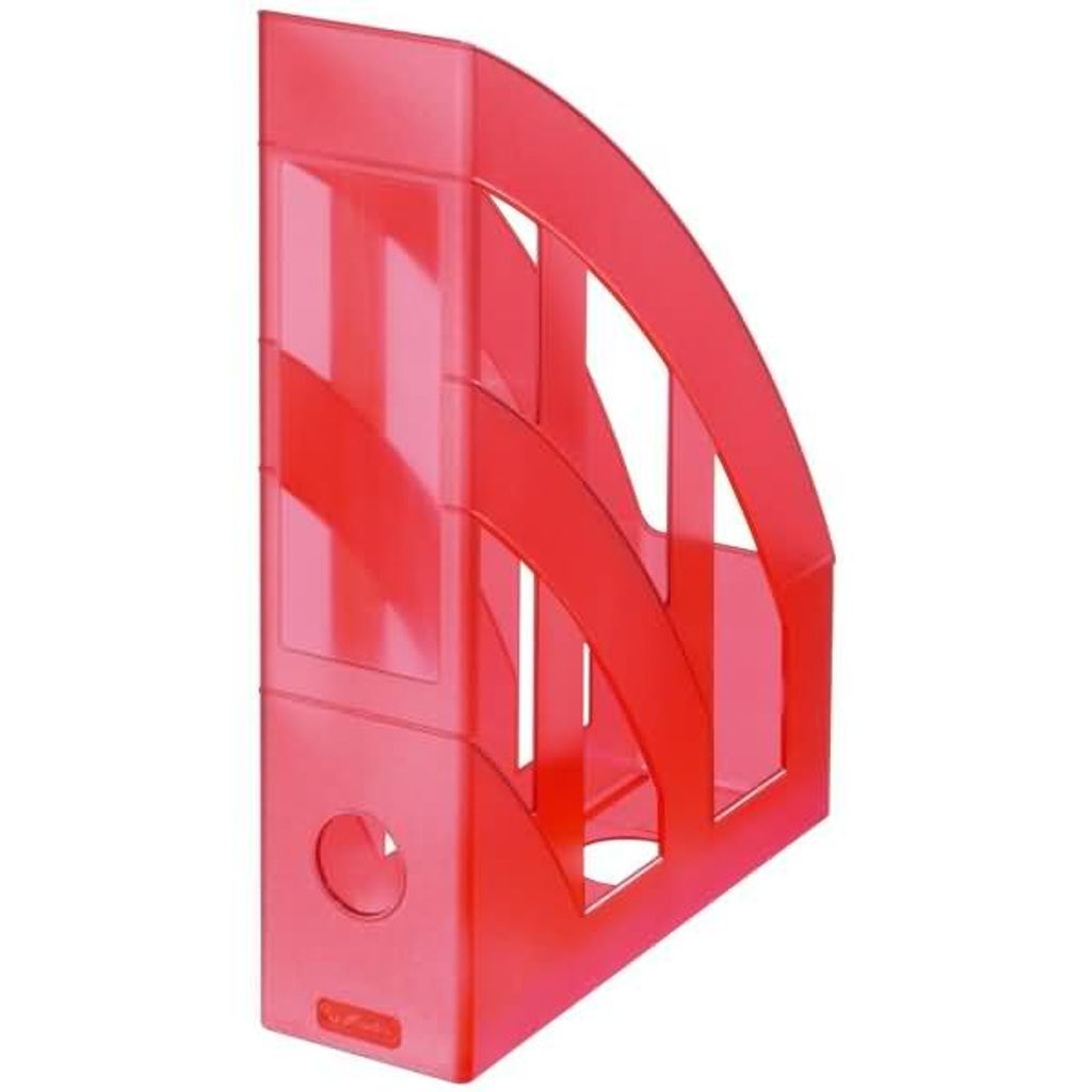 Herlitz Stehsammler 10653822 rot/transl Produktbild 