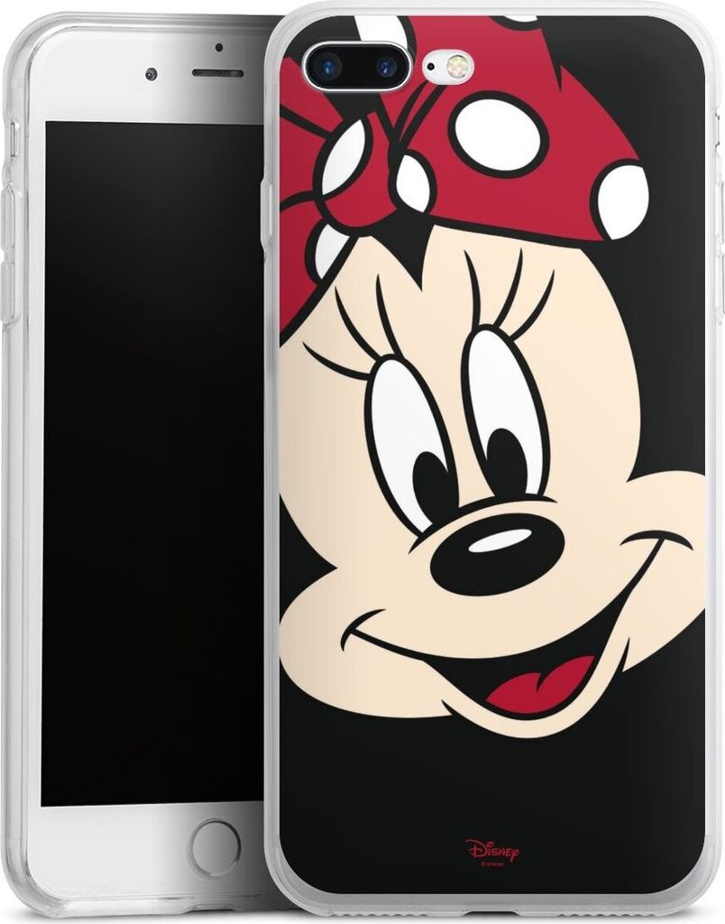 DeinDesign Handyhülle für Apple iPhone 7 Plus Silikon Hülle Case Smartphone Schutzhülle Disney Minnie Mouse Offizielles Lizenzprodukt